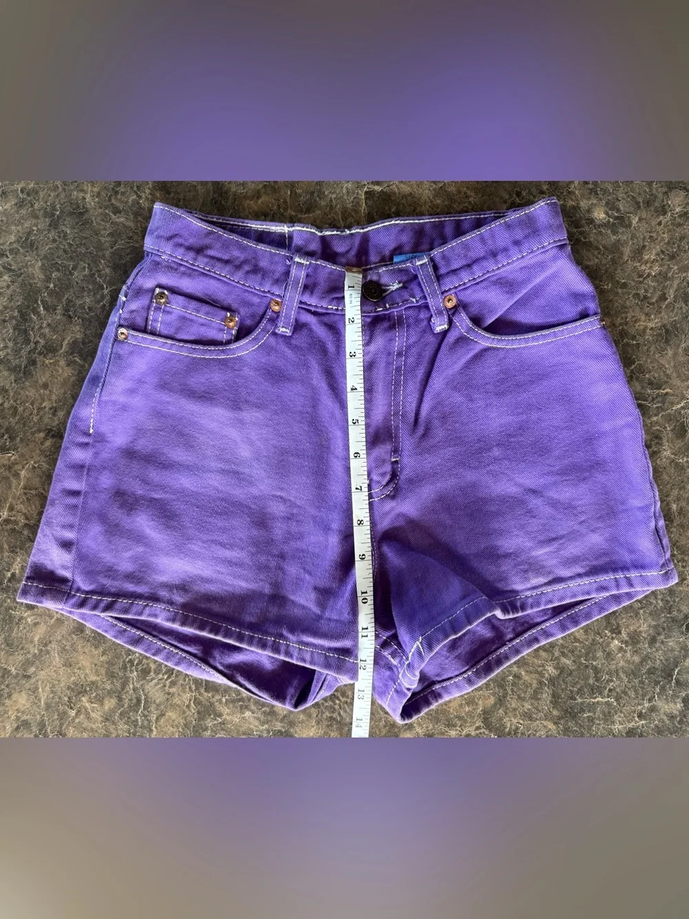Jordache Purple Denim shorts